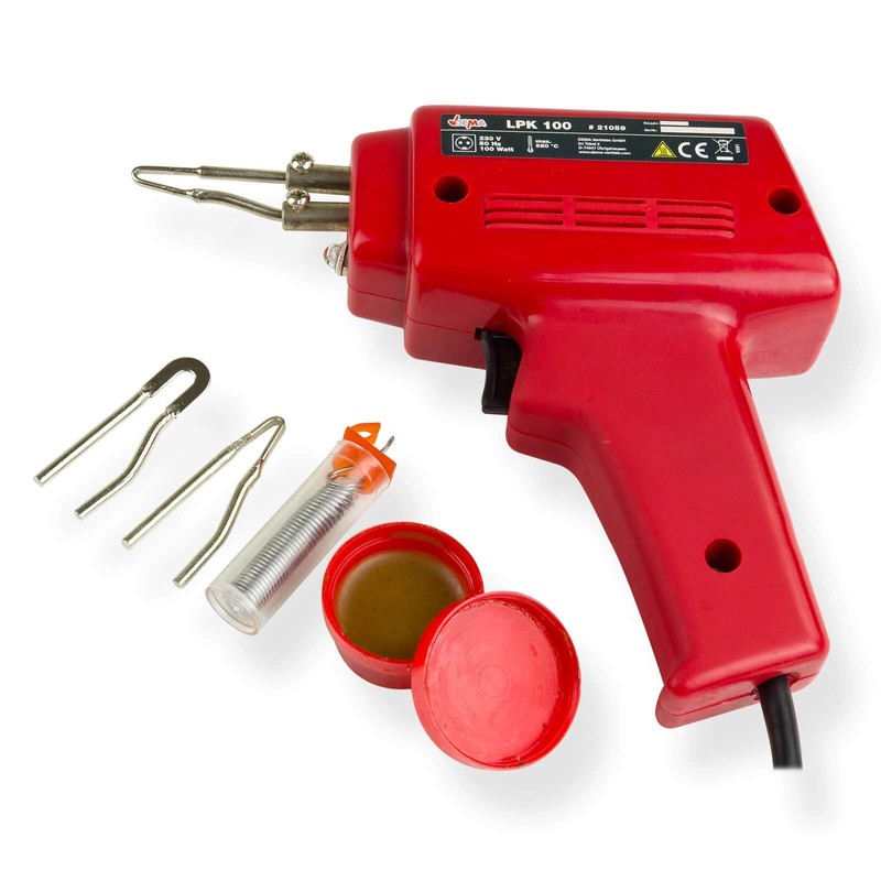 DEMA Soldering Gun 100 W in System Case, Max. 540