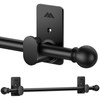 ZNONOX Curtain Rods No Drilling for Windows 30 to 90