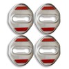 N-BOX Car Door Striker Cover, Door Lock Cover, Paste Type,