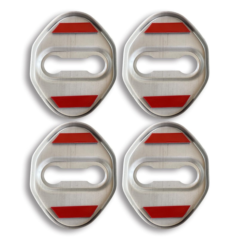 N-BOX Car Door Striker Cover, Door Lock Cover, Paste Type,