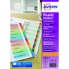 Avery 1 to 15 Ready Index Dividers - Assorted Colour
