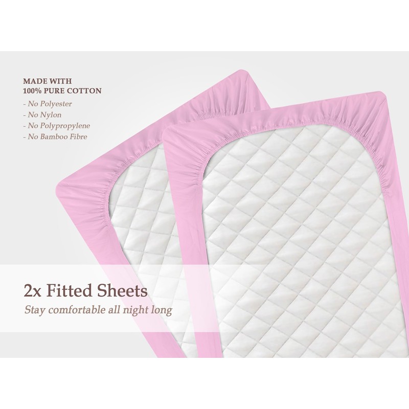 Next To Me Compatible Crib 3 Pack (83-85 x 50-51