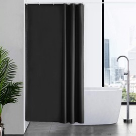 Furlinic Shower Curtain, Bathroom Curtain For The Bathtub, Textile Bath Curtain