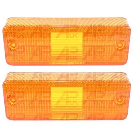 APUK 2X Headlight Headlamp Indicator Lens Replacement for Matbro John Deere Telehandler Tractor
