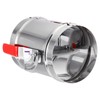 PATIKIL HVAC Duct Manual Volume Backdraft Damper, 6 Inch/150mm, Airflow