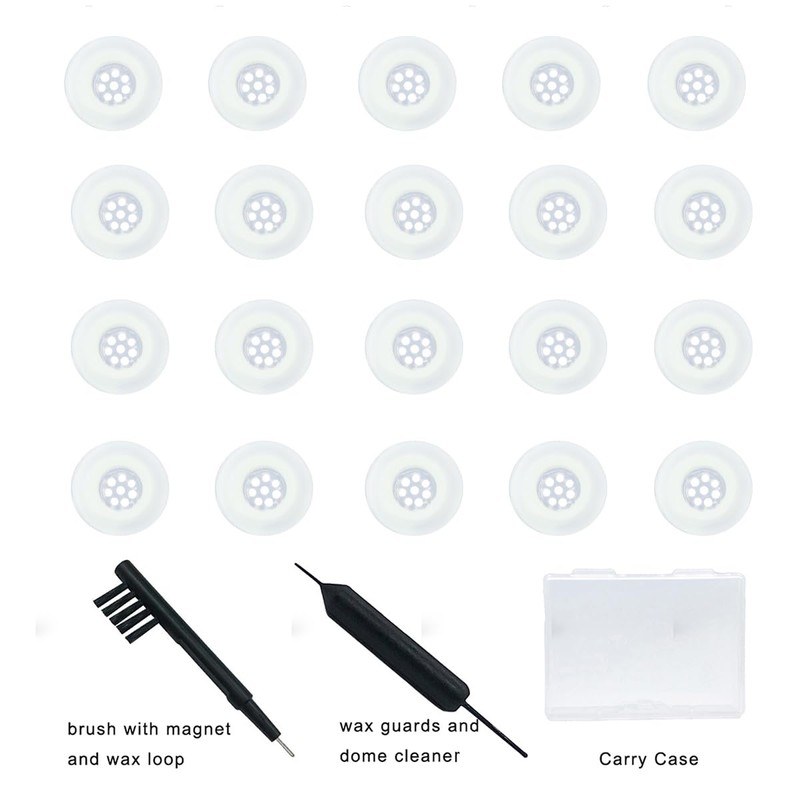 Click Dome 4mm/8mm/10mm Open for Connexx/Siemens/Signia and Rexton RIC Hearing