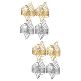 Beavorty 8pcs Hollow Bangle Bracelet Wrist Accessory Chic Design for Everyday Wear Comfortable Eye-catching Bangles for Women