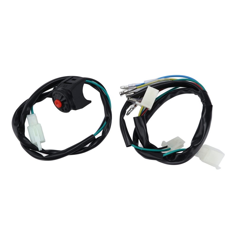 Wiring Loom CDI Ignition Coil, Wiring Loom Harness Kill Switch,
