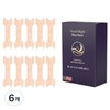 Moment Home Good Night Deep Sleep Nasal Clearing Band Skin Color 10p, 6 Pieces / 모먼트홈 잘자요 숙면 코가뻥 밴드 스킨색 10p, 6개