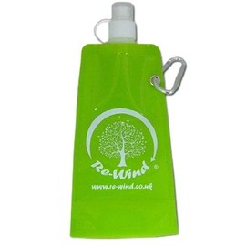 NEW Re-Wind Foldable Portable Sports Bottle Water Carrier - Features: BPA Free Material, Freezable, washable and foldable Design - deal Accessory for Day Trips, Picnics, Walking and Hiking