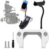 WSBXBB Phone Holder for Permobil Power Wheel Chair(Models: PJSM), Adjustable