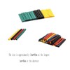 164PCS Electric Insulation Heat Shrink Sleeving, Heat Shrink Tubing, Heat
