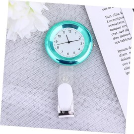 Hemobllo Nurse Watch - Nurses Fob Watch Clip On Watch Hanging Nurse Pocket Quartz Watch Easy to Read Nursing Lapel Watch Accessories Fob Watches for Nurses Doctors Women
