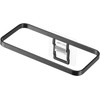 Yamazaki 8183 Film Hook, Plastic Bag Holder, Black, Main Unit: