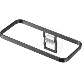 Yamazaki 8183 Film Hook, Plastic Bag Holder, Black, Main Unit: Approx. W 6.9 x D 3.7 x H 2.4 inches (17.5 x 9.5 x 6 cm) (not including film hooks), Tower, Triangular Corner, Easy Installation