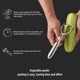 Yoofei Y-Shaped Stainless Steel Vegetable Peeler for Potato Carrot Cucumber