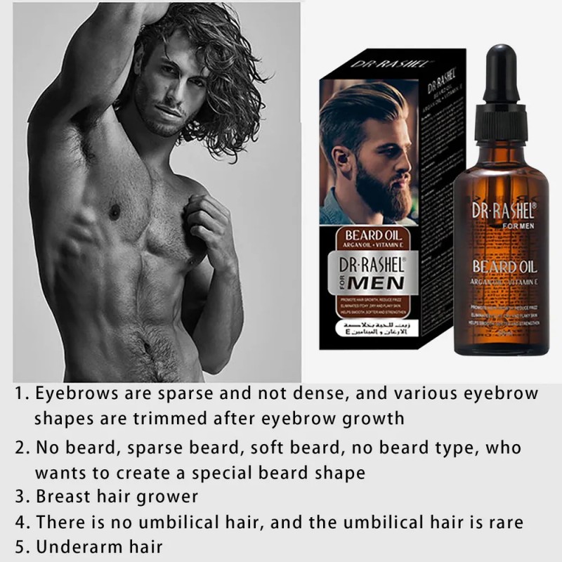 Aceite For El Crecimiento De La Barba O0 Suero For