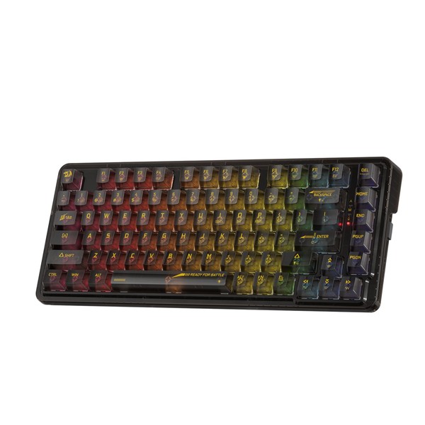 Redragon K649 PRO 78% Wireless Gasket RGB Gaming Keyboard, 3-Modes