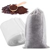 Yzurbu 100pcs Cold Brew Coffee Bags, 6'' x 8'' No