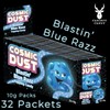 Cosmic Dust Blastin' Blue Razz Popping Candy - 32 Packets