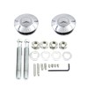 Riloer Aluminum 2.44 inches Diameter Universal Quick Latch Hood Pins,