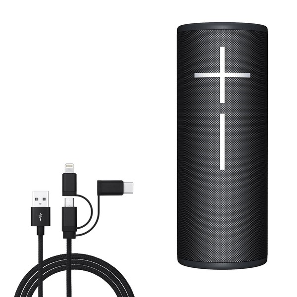 BoxWave Cable Compatible with Ultimate Ears Megaboom 4 - AllCharge