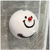 Smiling Face Toilet Paper Holder for Bathroom Storage – No-Drill