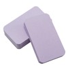 Wuyituart 100 Pcs Blank Business Cards Small Purple Note Index