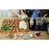 Acacia End Grain Cutting Board (17x13x1.5in), Butcher Block - Reversible