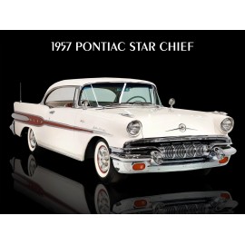 1957 Pontiac Star Chief NEW METAL SIGN: Original Look Restoration
