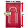 50 Pcs Mini Pocket Portable Travel Prayer Praying Rug Mat