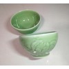 Twokiln Longquan celadon 4.5 inch 10 Oz rice bowl,Celadon glazed