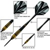 Harrows Darts Vivid Brass Black 21 g