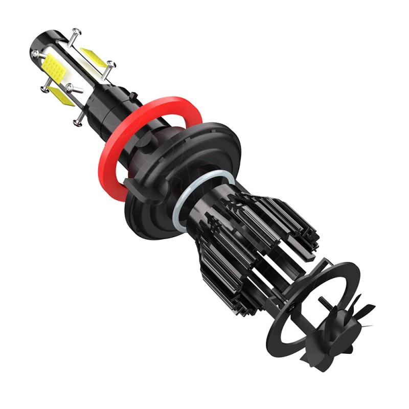 AUIMSOCO H13 9008 LED Headlight Bulbs KIT High Low Beam