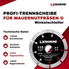 LXDIAMOND Diamond Cutting Disc 115 mm x 22.23 mm -