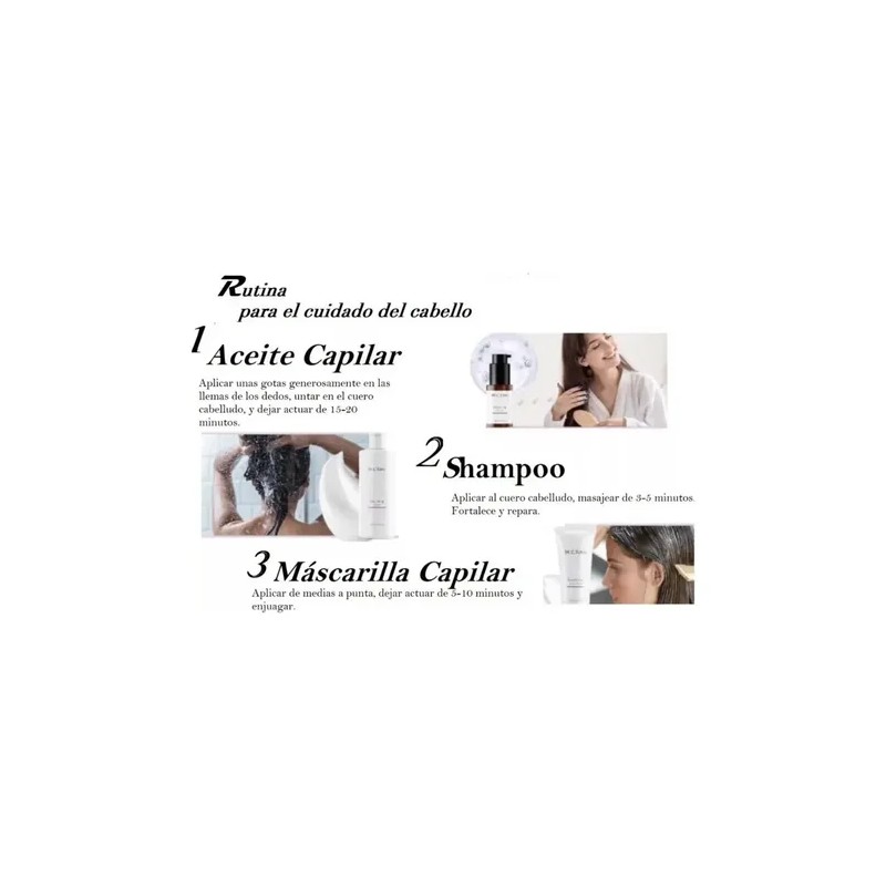 Set Reviving Farmasi Shampoo Mascarilla Y Aceite