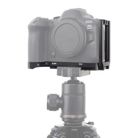 FOTGA Vertical Quick Release Plate L Bracket for Canon EOS R6 Mark II R6II Camera, Compatible with DJI Ronin RS 2/RSC 2/RS 3/RS 3 Pro/RS 3 Mini Gimbal Stabiliser Arca Swiss Tripod Ball Head