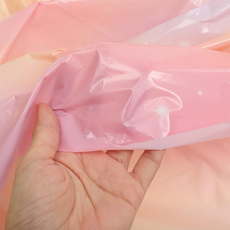 CAXUSD Large Size Rainbow Tablecloth Birthday Decor Versatile Party Table