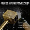 Lmaytech Abrebotellas de cerveza, regalos para hombre, papá, él, marido,