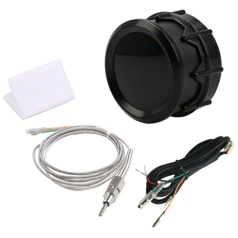 ESUPPORT Universal Car Motor 2" 52mm Digital Red LED Light