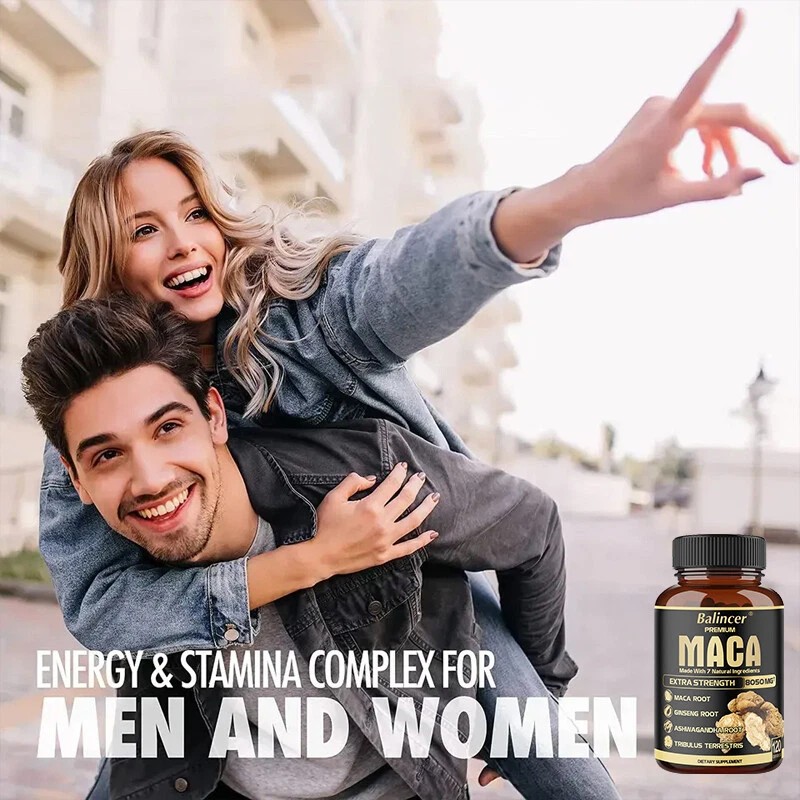Balincer Maca + Ashwagandha: Enhances vitality, endurance and protection, men's