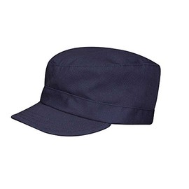 Propper Men's BDU Patrol Cap - 65/35 Twill, Dark Navy, Medium