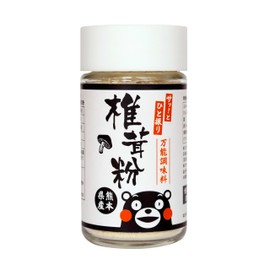 Easy to Shake (All-Purpose Dashi) Shiitake Mushroom Flour 1.4 oz (40 g), 100% Original Wood Shiitake Mushrooms Produced in Kikuchi, Kumamoto Prefecture, No Pesticides, Additive-Free, Rich in Vitamins