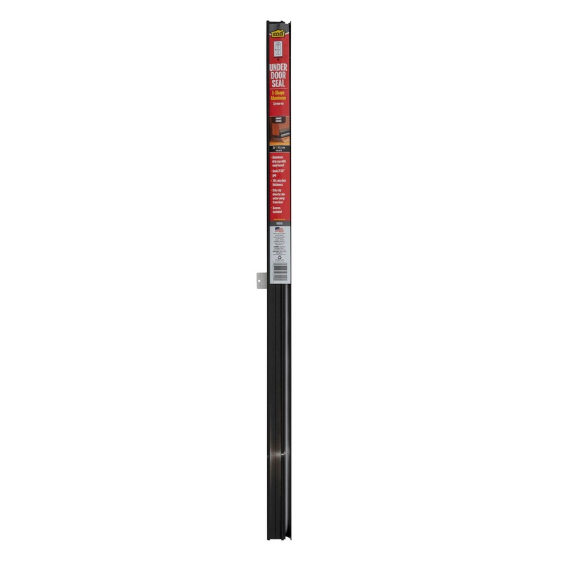 M-D Building Products 06056 36 in. Bronze Aluminum L-Shape Screw-on
