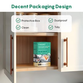 FRESKO Vacuum Rolls 2 Rolls 20 x 600 cm, Professional Vacuum Sealer Bags, Foil Bags, Size for All Vacuum Sealers, BPA-Free, Embossed Air Grooves, Sous Vide Freezer Bags