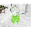sourcing map Women's Adjustable Solid Colour Sander Holder Neck Bow