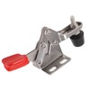 Horizontal Toggle Clamp Stainless Steel 66lb Holding Capacity 80 Degrees
