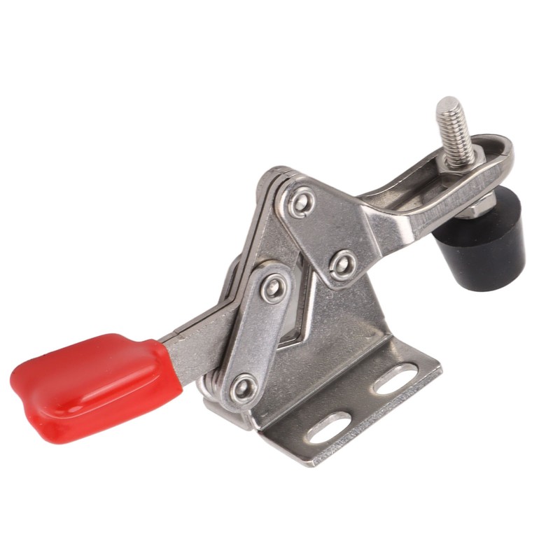 Horizontal Toggle Clamp Stainless Steel 66lb Holding Capacity 80 Degrees