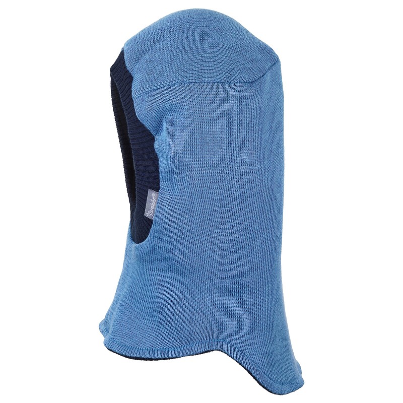 Sterntaler Reversible Cotton Knitted Scarf Hat - Knitted hat Blue