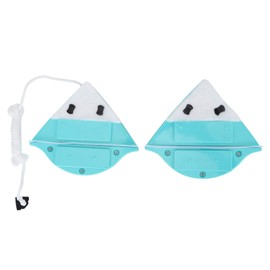 Magnetischer Doppelseitiger Fensterreiniger, Starker Magnetischer Glaswischer, Glasreinigungswerkzeug, Effektiv für die Reinigung von Einzelverglasungsfenstern mit Einer Dicke